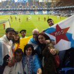 Coa Selección Galega en Riazor