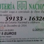 Lotaría de Nadal do colectivo 2016