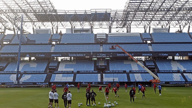 Comunicado das peñas do Celta pola grada de Río