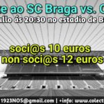 Viaxe ao partido SC Braga-Celta